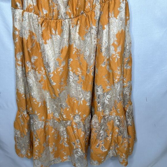 Torrid Mini Two Toned Lace Tiered Babydoll Dress. Size 3X. - Picture 6 of 14